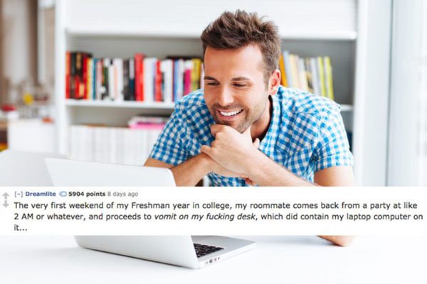 College Roommate Horror Stories in meme form. (17)