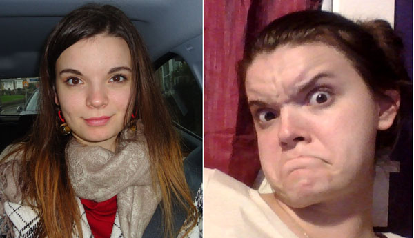 Pretty girls with ugly faces. (9)