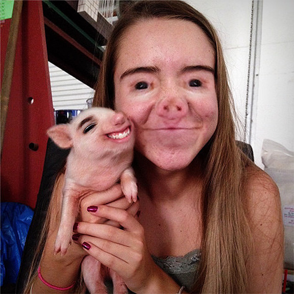 Creepy Face Swaps. (22)