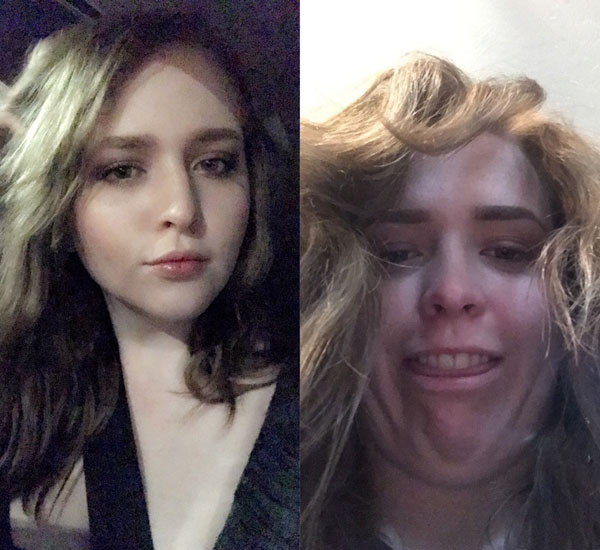 Pretty girls with ugly faces. (21)