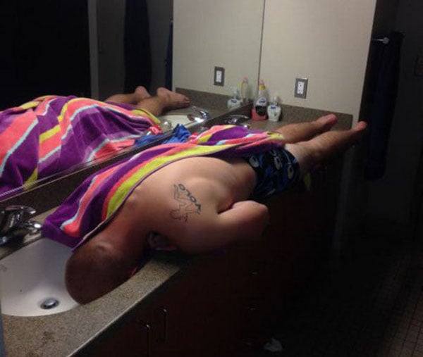 Alcohol doesn't get people drunk. People get people drunk. (20)