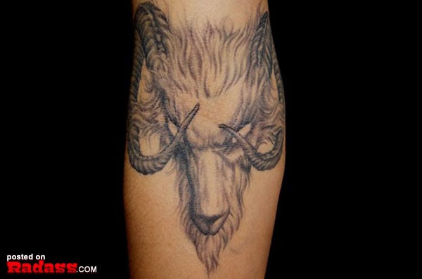 A black and white photo of two bearded men.