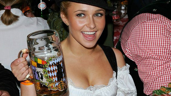 Hottest Oktober fest Girls dressed in Dirndl Oktoberfest costumes. (54)