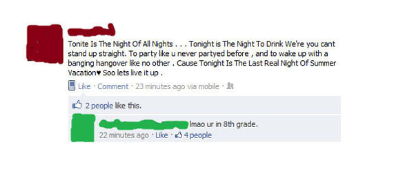 Funny Facebook Fails. (20)