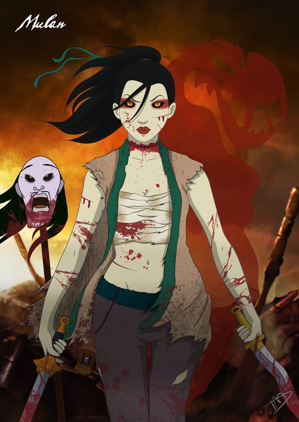 Twisted Cartoons Characters. Disney cartoons evil and killing. (1) (34)