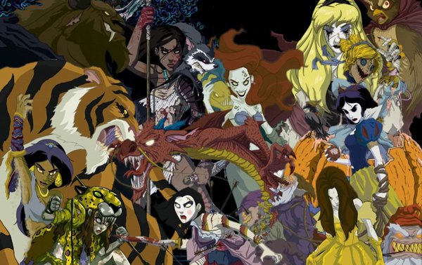 Twisted Cartoons Characters. Disney cartoons evil and killing. (1) (41)