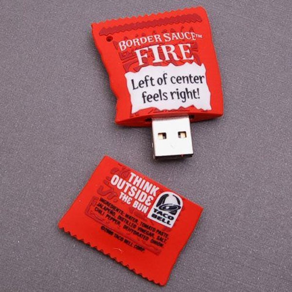 A flashy usb fire drive.