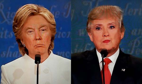 Creepy Face Swaps. (1)
