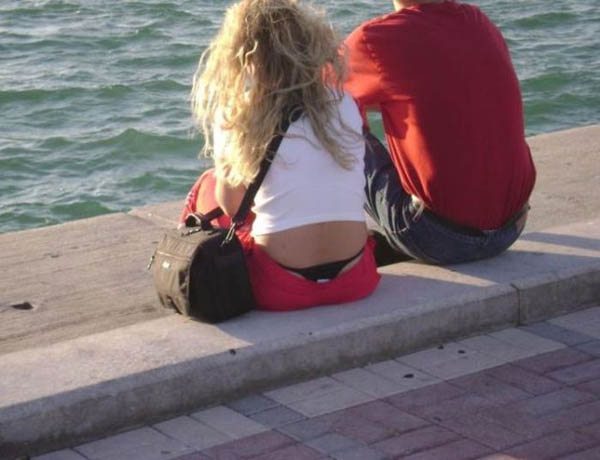 whale tail girlfriend