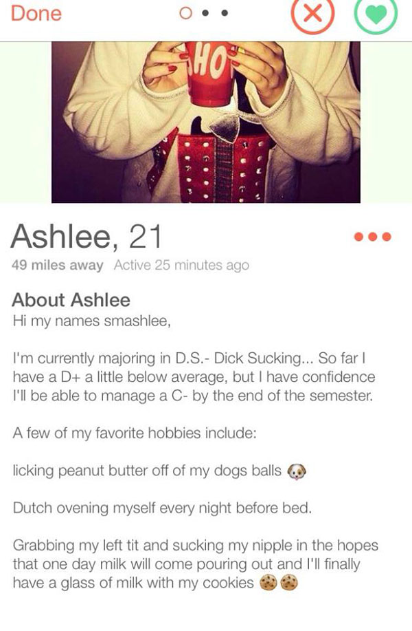 Hilarious Tinder profiles and photos. (20)