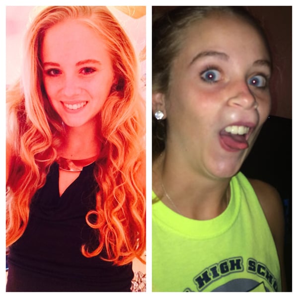 Two pictures of a girl with long blonde hair showcasing her beauty and charm. I Would Date You But…