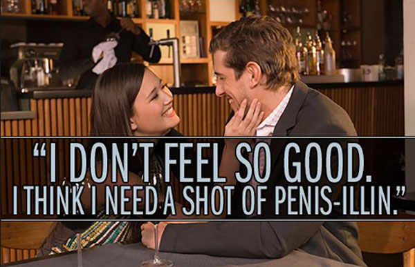 Cheesy Pick-Up Lines women would never use. (11)