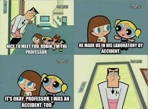 The powerpuff girls and the powerpuff girls uncover dirty jokes hidden in kid's cartoons.