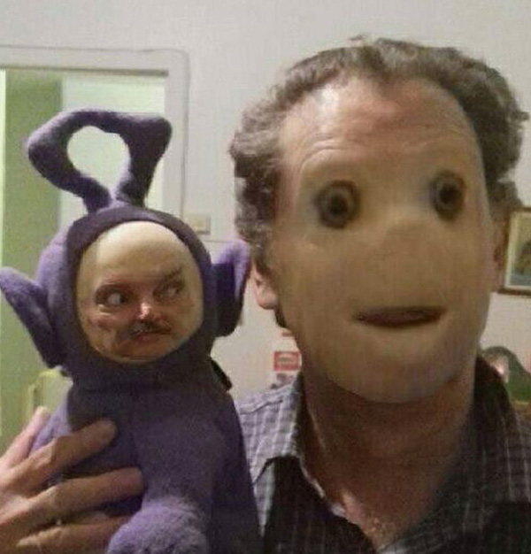 Creepy Face Swaps. (4)