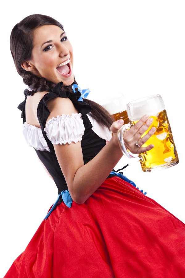 Hottest Oktober fest Girls dressed in Dirndl Oktoberfest costumes. (58)