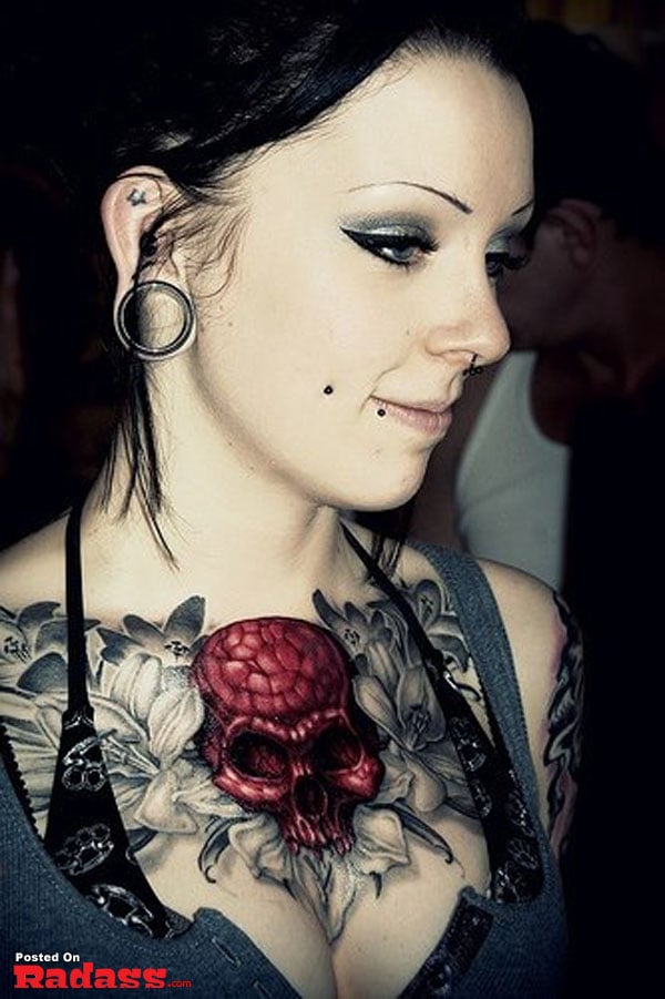 hot girls with tattoos-34 wine tattoo photos. (4)