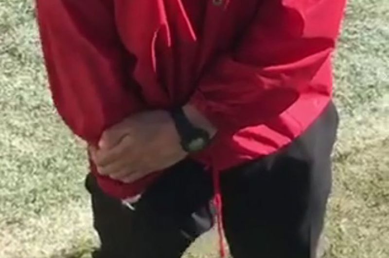 Security Guard Caught Jerking Off to Cheerleaders at Chargers Game