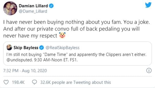 Damon liard tweets a picture of a man and a woman.