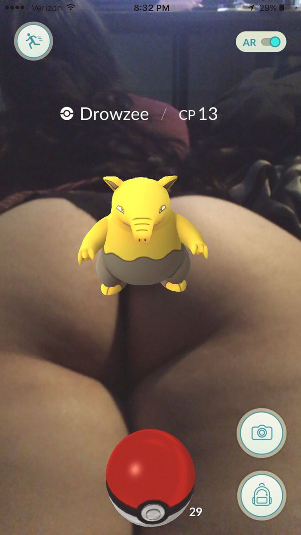 Sexy NSFW Pokemon Go Photos. (10)