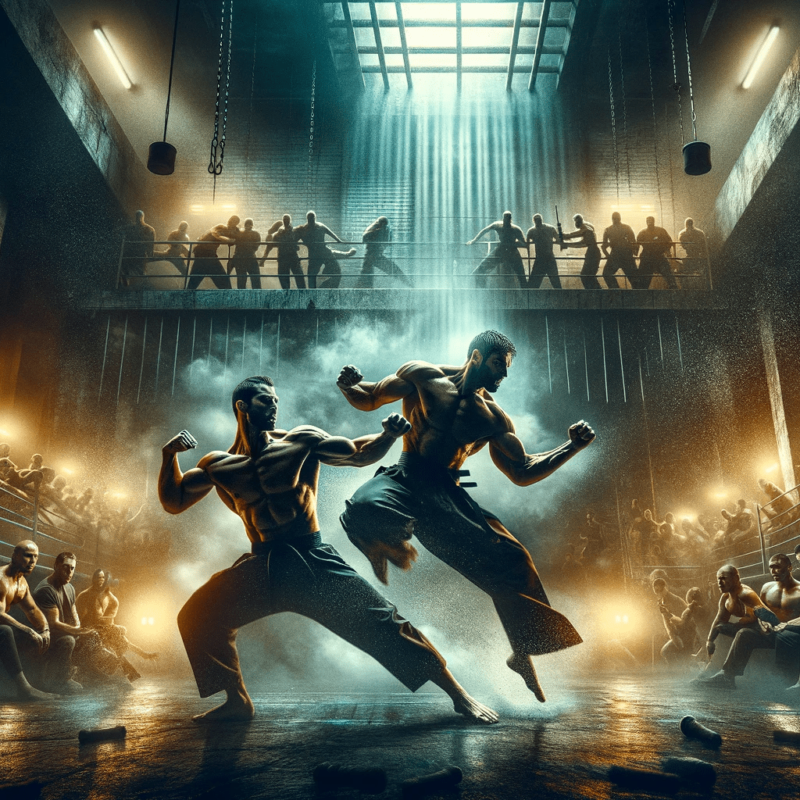 A modern poster for the movie Kung Fu Panda featuring the Modern Kumite.