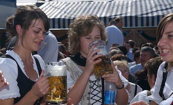 Hottest Oktober fest Girls dressed in Dirndl Oktoberfest costumes. (21)