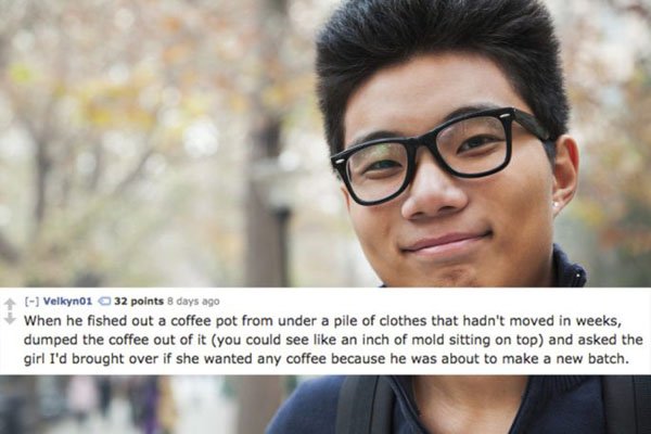College Roommate Horror Stories in meme form. (15)
