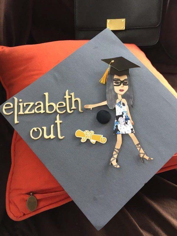 Funny Graduation Caps photos. (30)