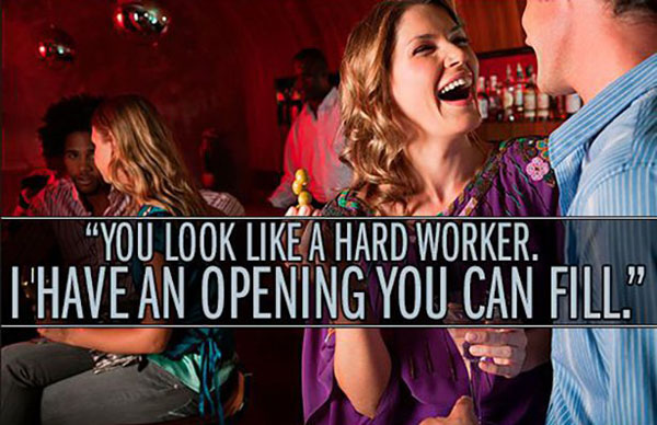 Cheesy Pick-Up Lines women would never use. (5)