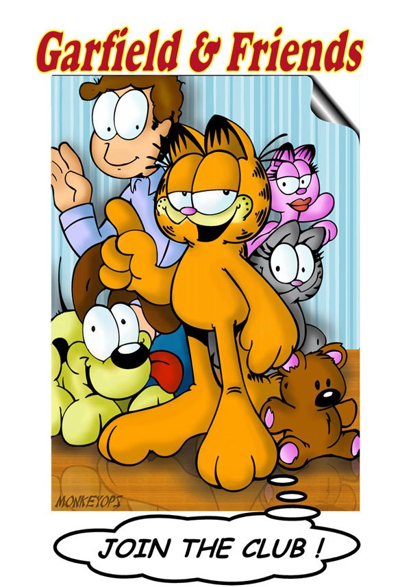 Cartoon characters join the nostalgic club.