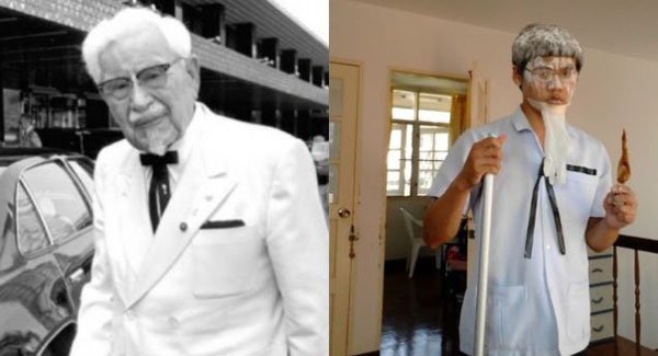 Low-cost cosplay photos of men in suits improving the internet.