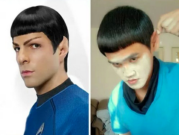 Low-Cost Star Trek Cosplay Inspires Internet.