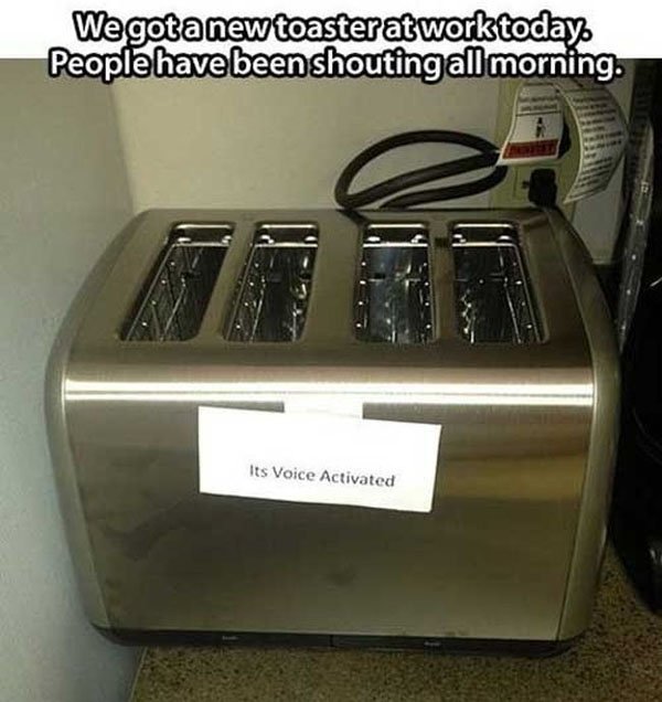 Trolls have been honking all morning at work today.