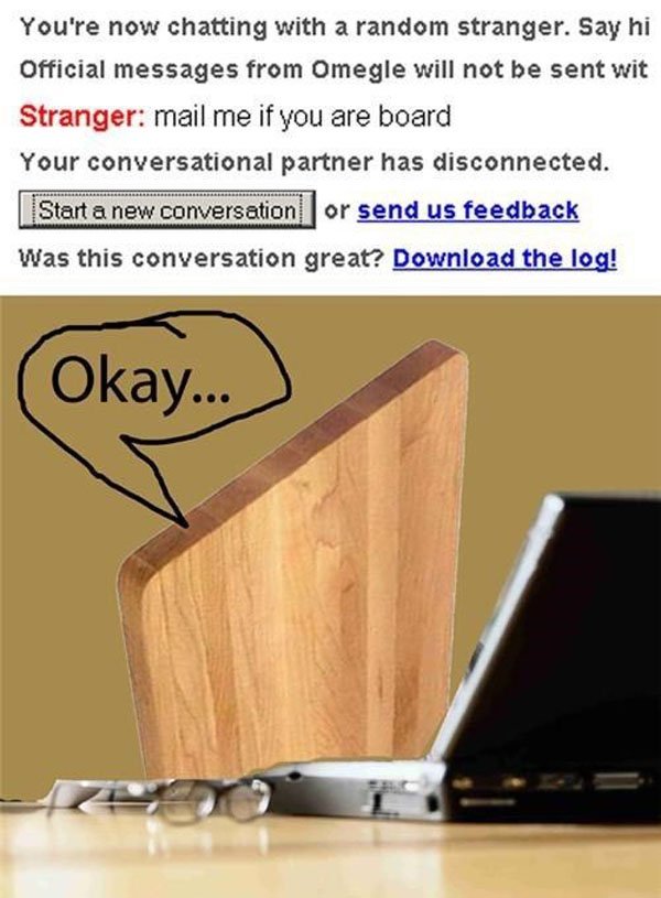 A picture of a wooden board with a message written on it: