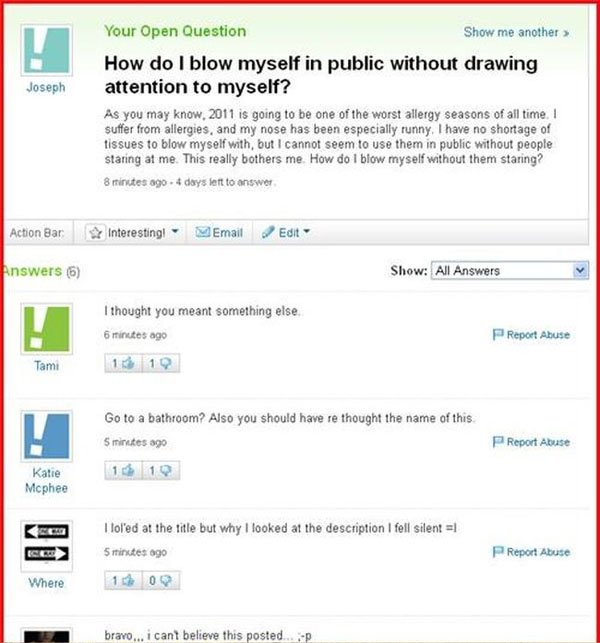 How do you draw attention to yourself without trolls living to piss you off?