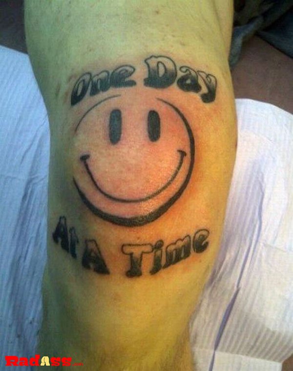 One day at a time, living in the moment with tats you would never get but love to see.