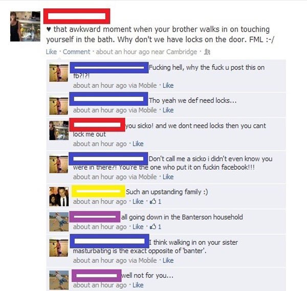 Facebook, love-hate relationship.