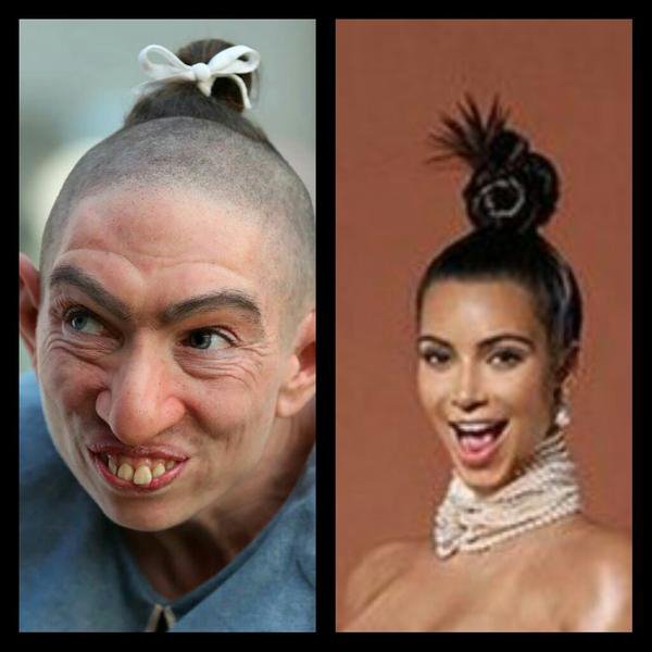 Kim Kardashian bares her shiny and bounteous butt, causing an internet frenzy.
