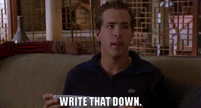 YARN | Write that down. | Van Wilder (2002) | Video gifs by quotes | 4ae7f245 | 紗
