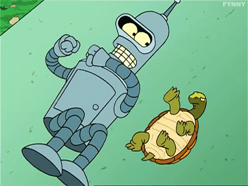 Futurama Wallpapers — Futurama bender turtle gif