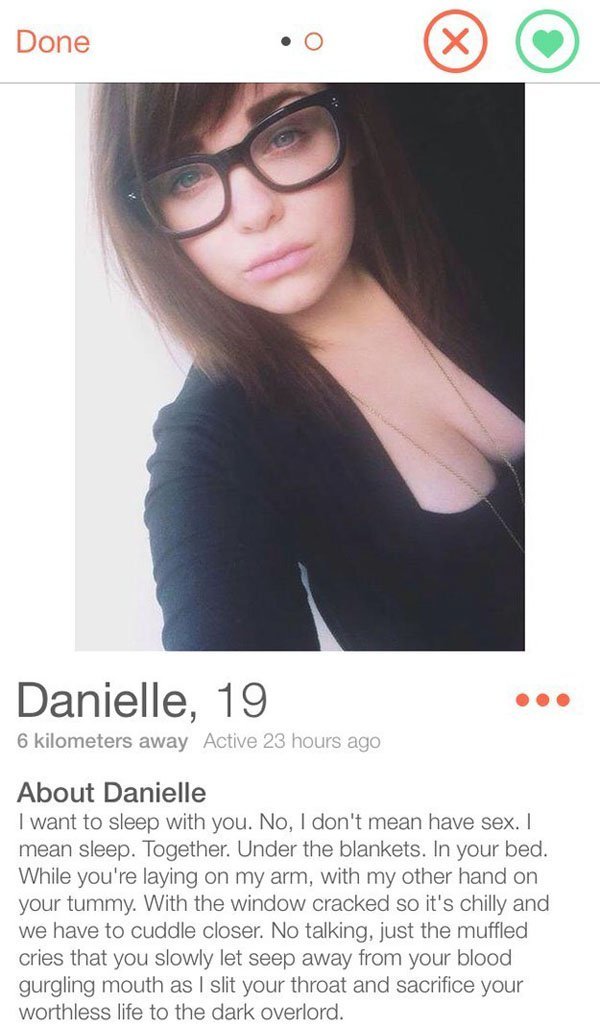 Funny Tinder Profiles. See more at RADASS.com (4)