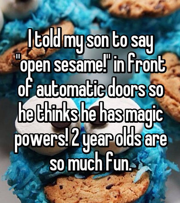 Lies parents tell their kids. (2)