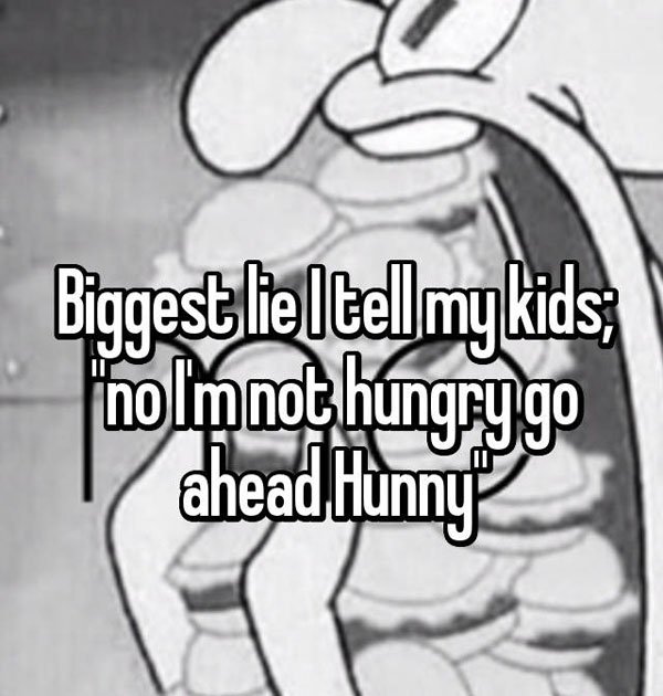 Lies parents tell their kids. (5)