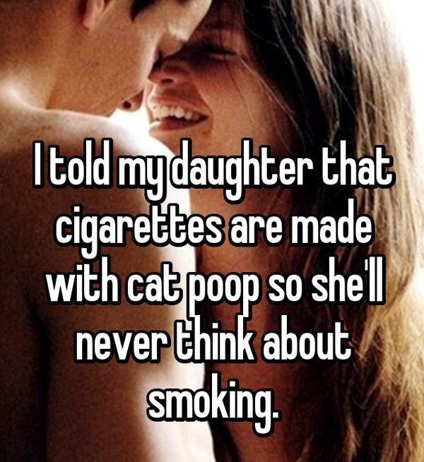 Lies parents tell their kids. (8)