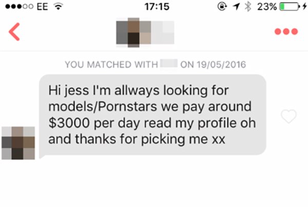 tinder porn
