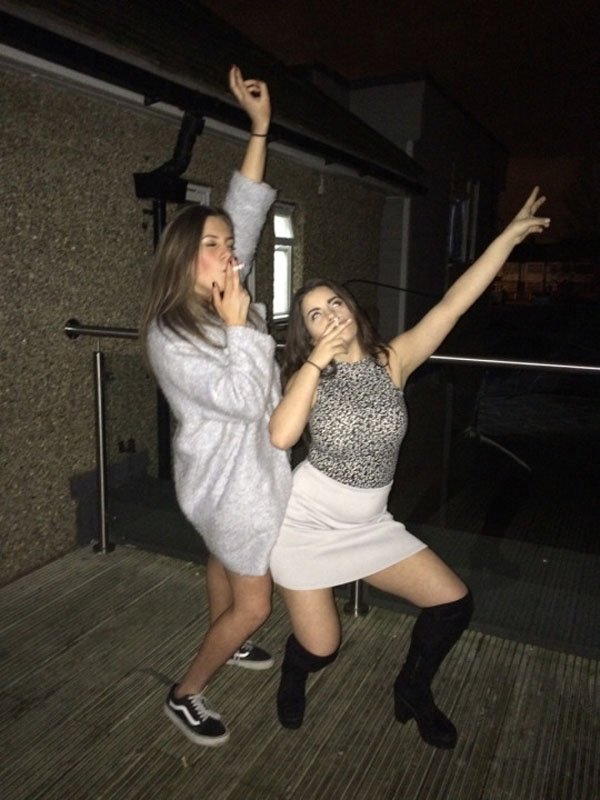 Weekend confessions of drunk col lege girls and guys partying. (9)