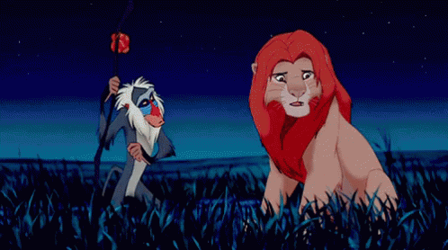 Simba The Lion King GIF - Simba The Lion King Rafiki - Discover & Share GIFs