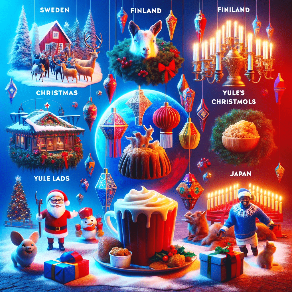 Christmas in sweden poster.