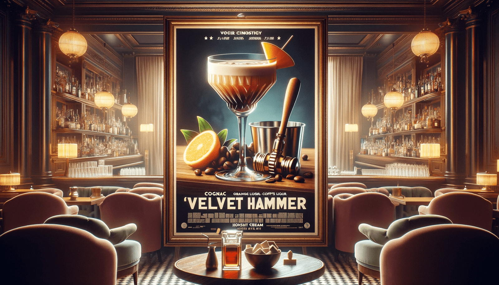 Velvet hammer movie poster.