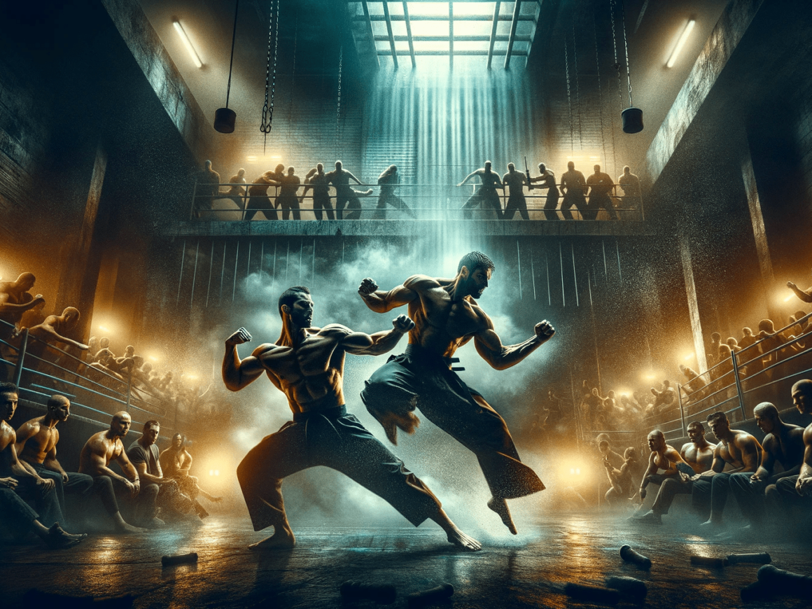 A modern poster for the movie Kung Fu Panda featuring the Modern Kumite.