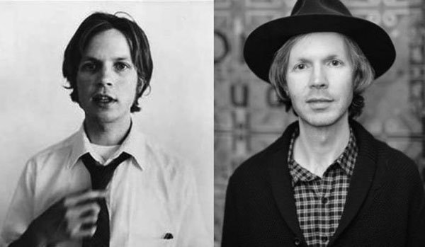 Two pop stars of the 90’s and what they look like today, both sporting stylish hats.